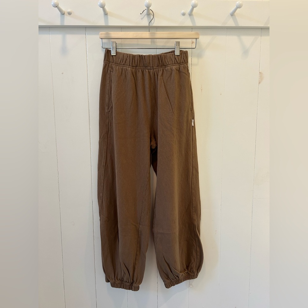 Le Bon Shoppe Ballon Pants in tobacco brown